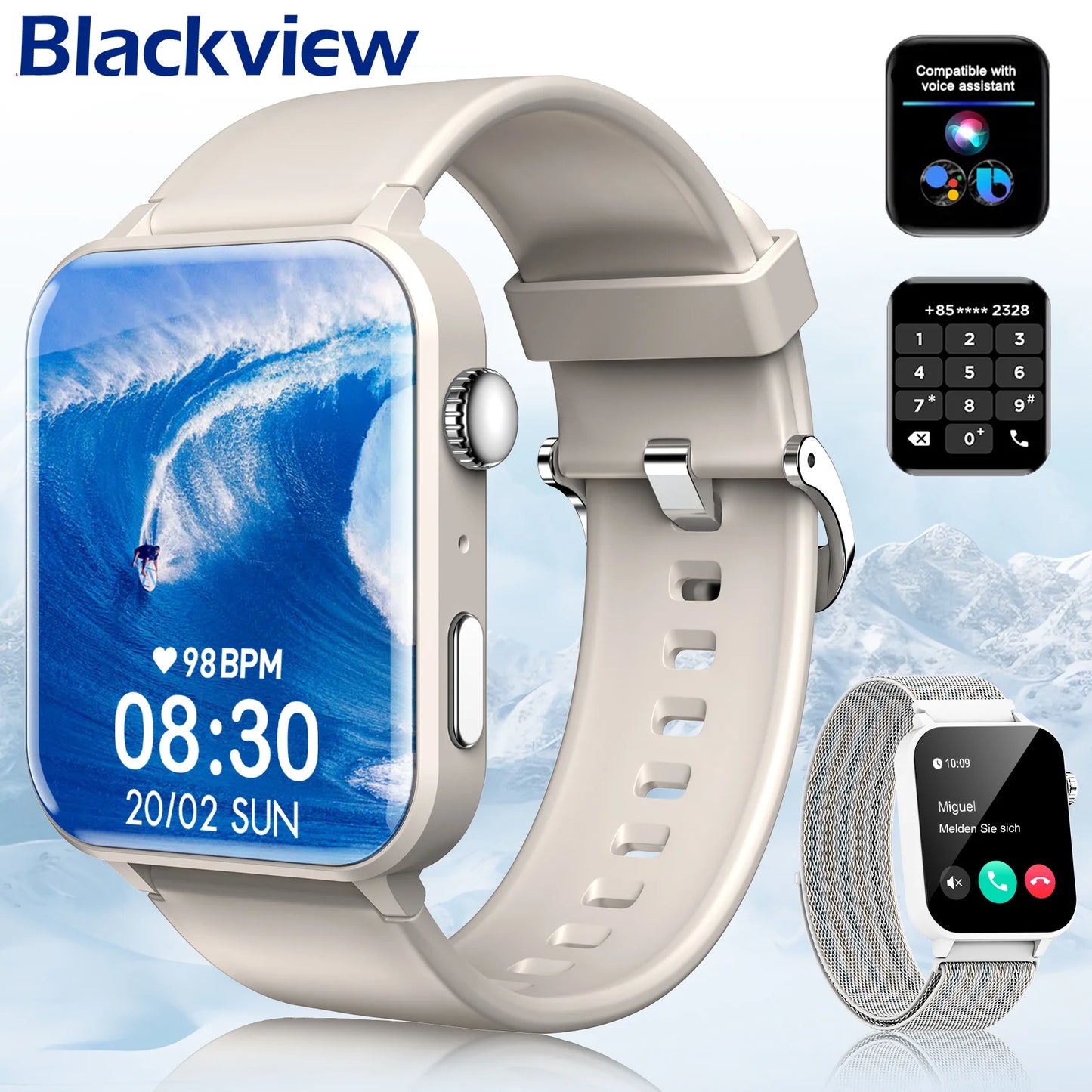 Blackview R30Pro Waterproof Smartwatch