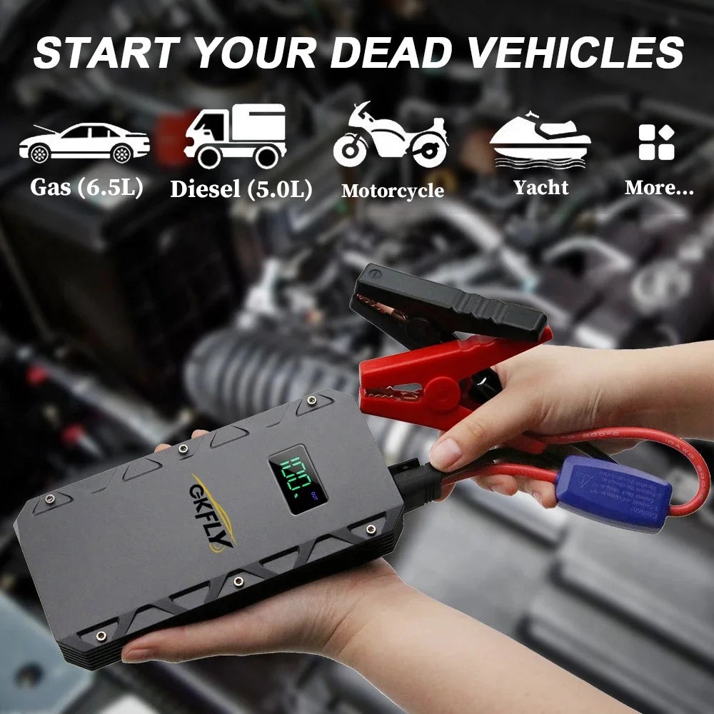 GKFLY High Power Car Jump Starter
