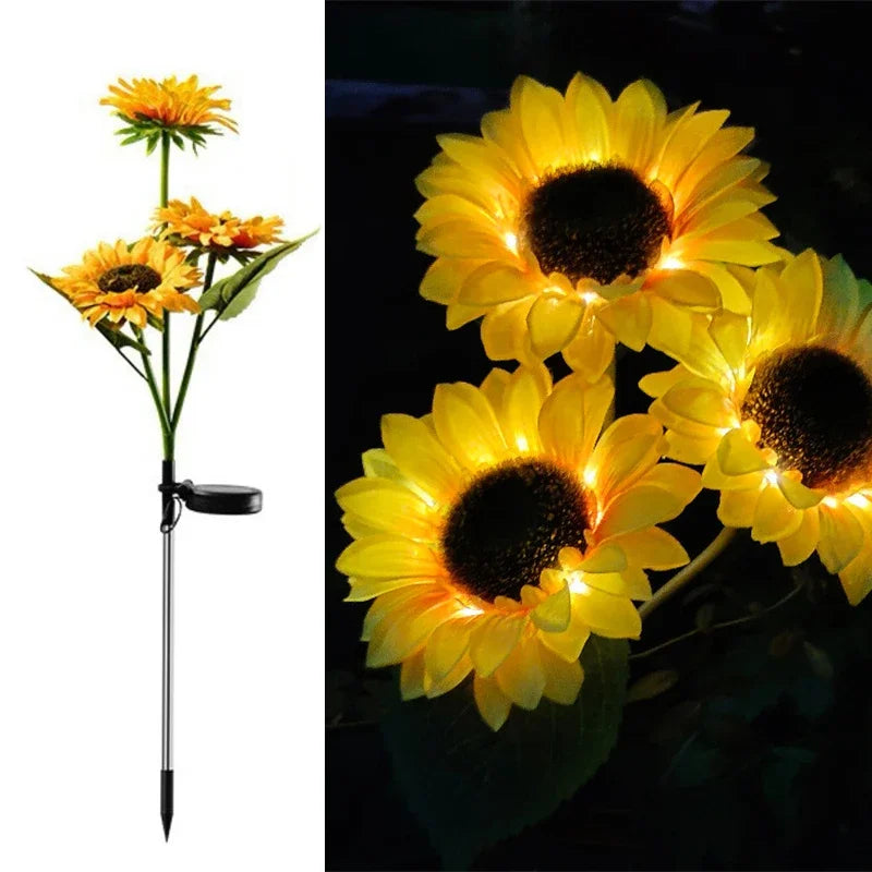 Solar Butterfly Flower LED Outdoor Garden Light
