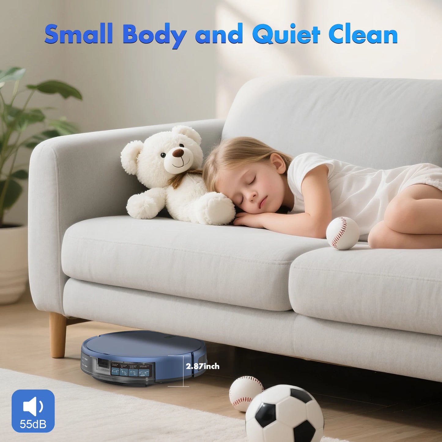 Rayfurn Smart Robot Vacuum Cleaner Mop Combo
