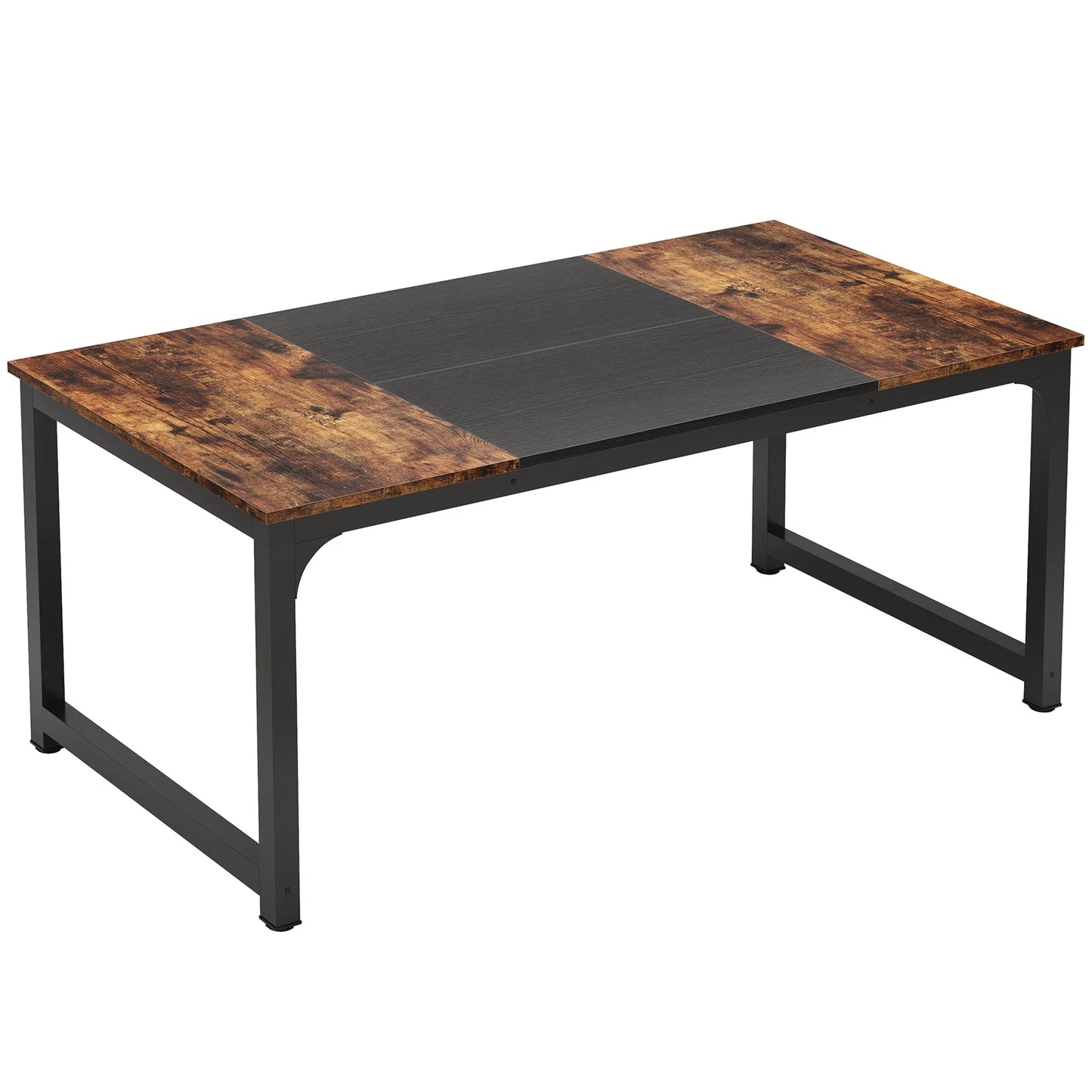 Modern Large Computer Desk – Spacious Home Office Writing Desk, Study Table & Workstation for Laptop, PC & Gaming, Heavy-Duty Office Furniture