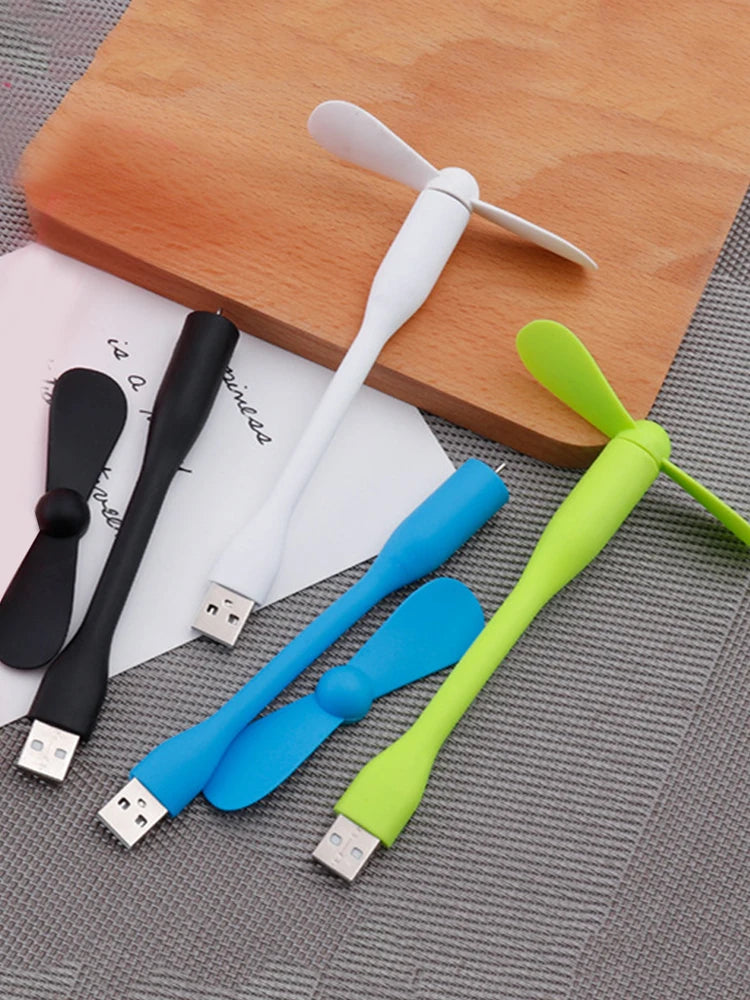 Portable USB Mini Fan for Laptop Cooling