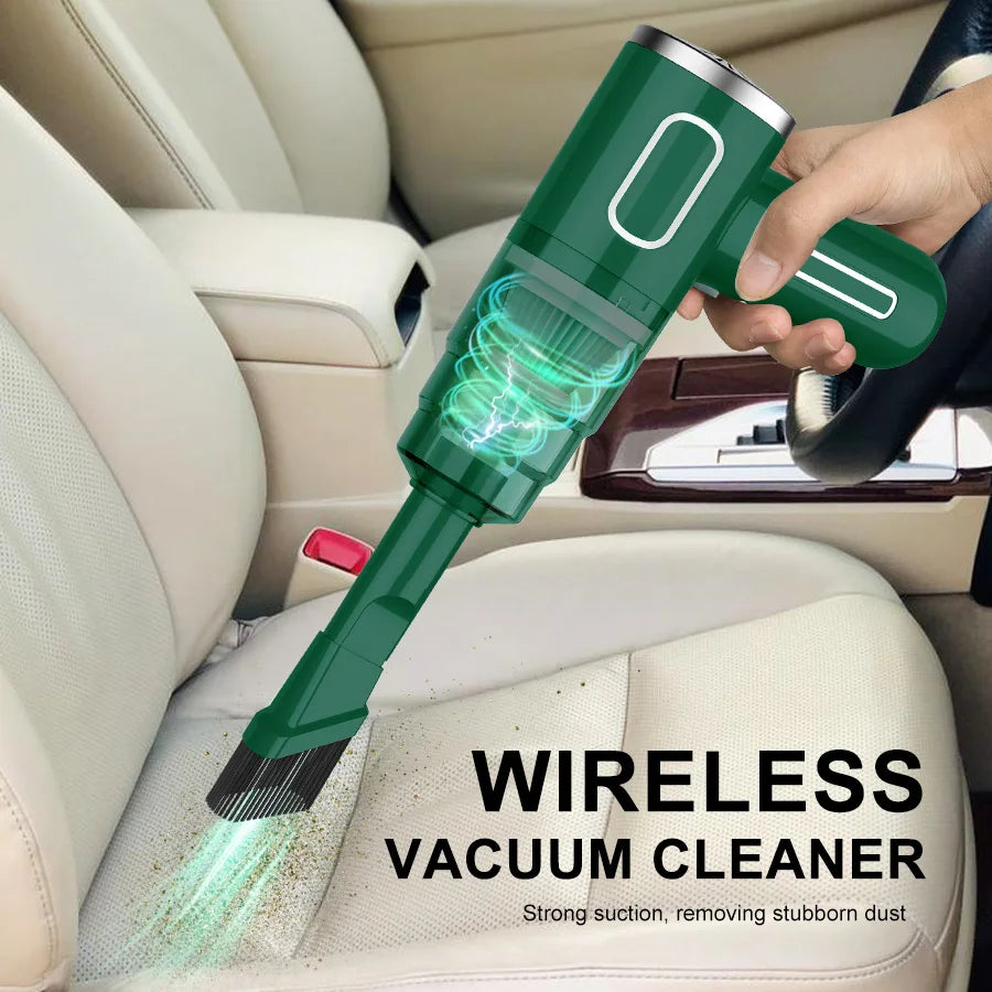 ABS Portable Wireless Home and Car Vacuum Cleaner