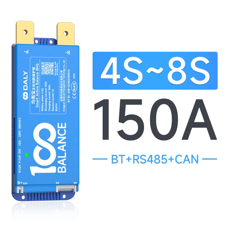 Daly Smart BMS LiFePO4 Bluetooth WiFi