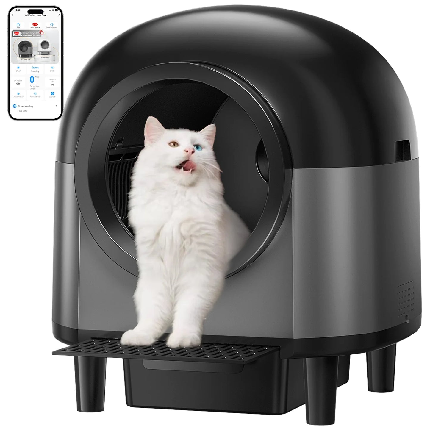 Smart Self-Cleaning Automatic Cat Litter Box