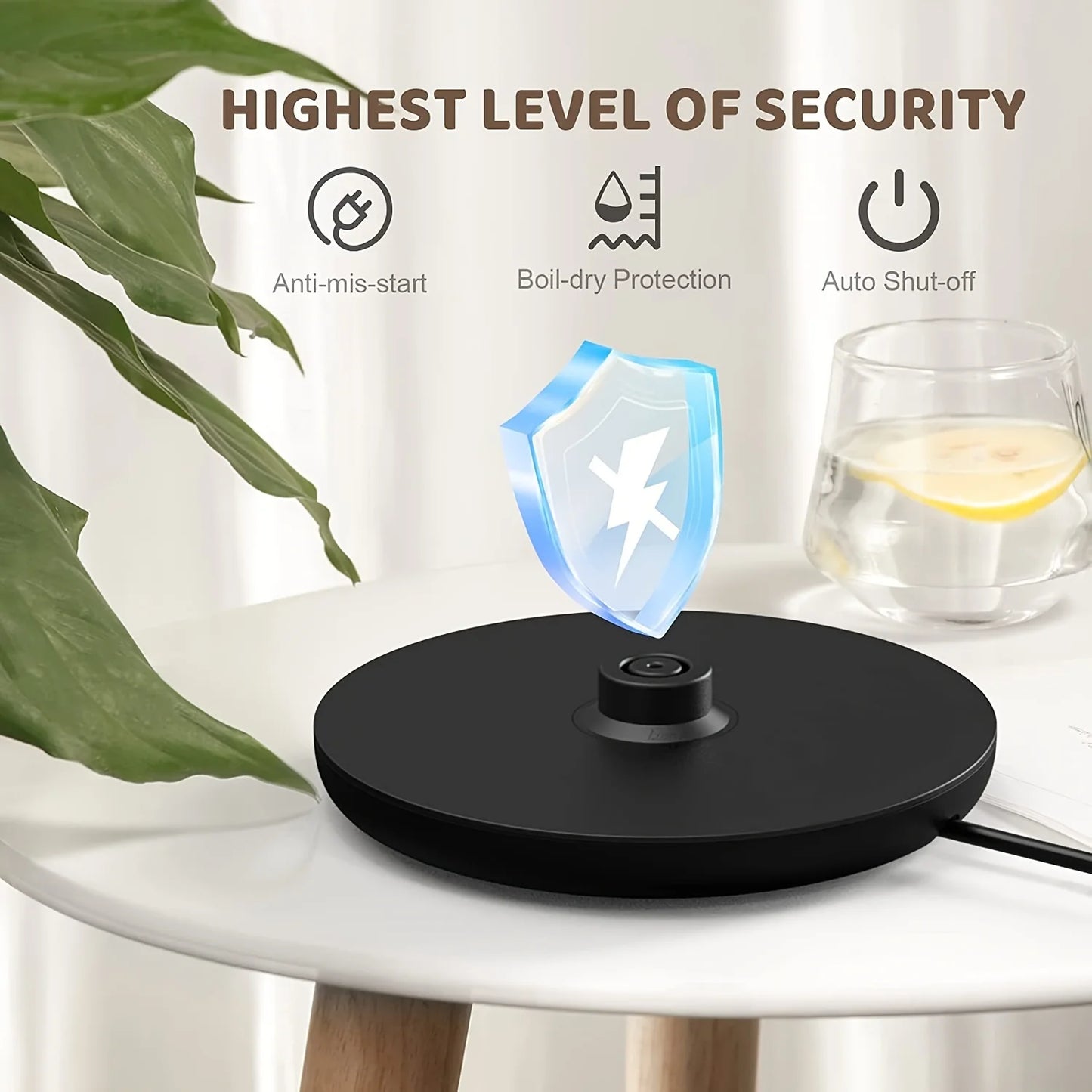 1.8QT Electric Kettle with Temperature Control