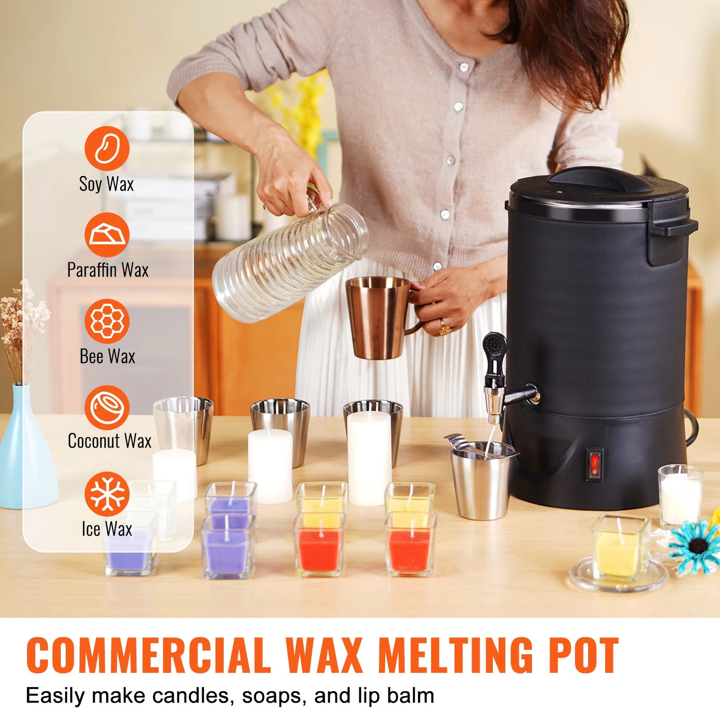 Electric Wax Melter for Candle Making