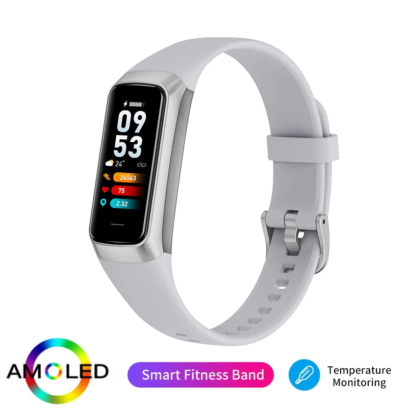 LIGE AMOLED Smart Fitness Watch
