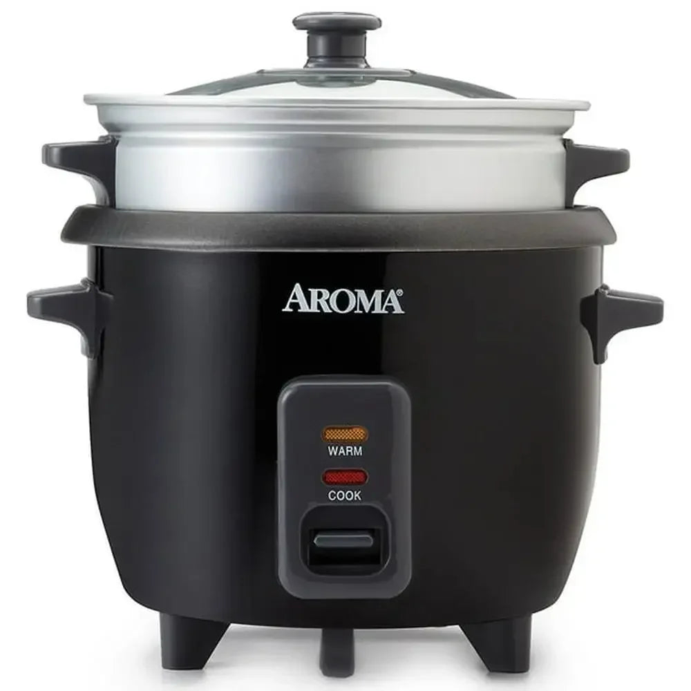 6-Cup Rice Cooker Multi Steamer Nonstick