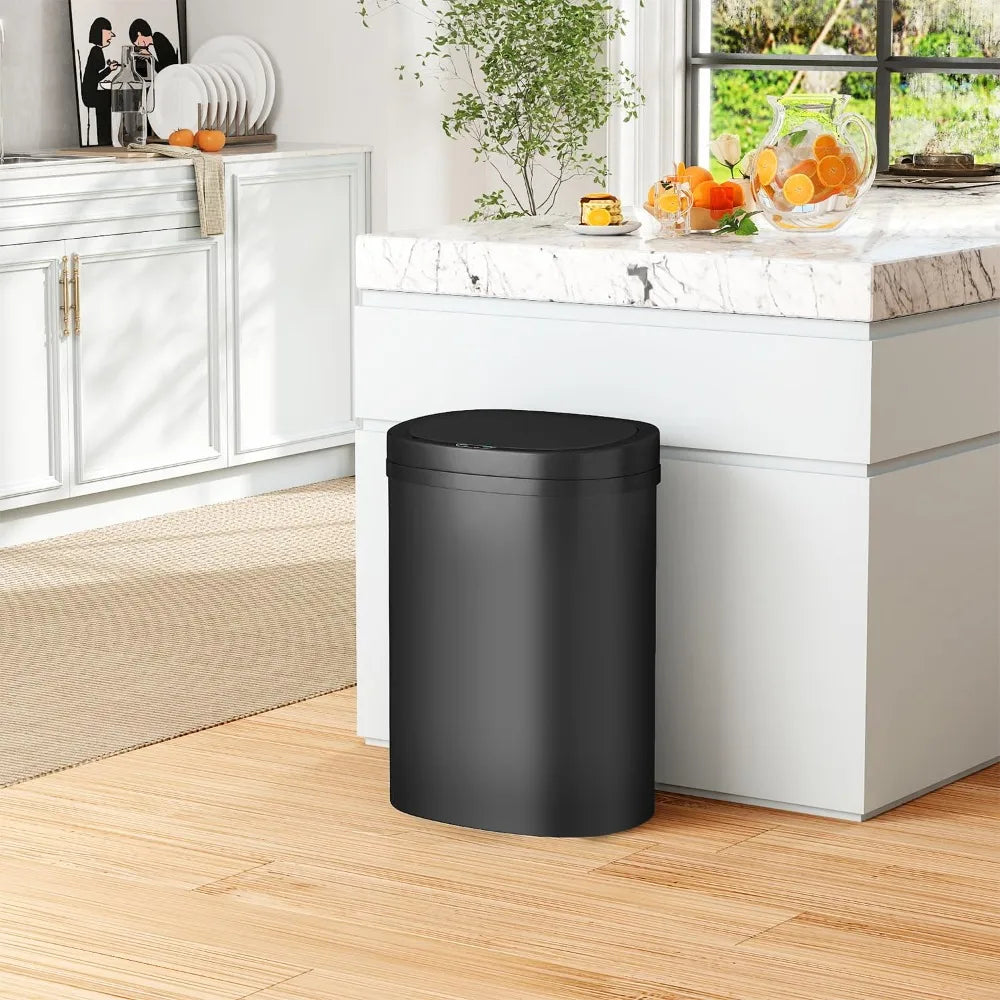 13 Gallon Automatic Kitchen Trash Can
