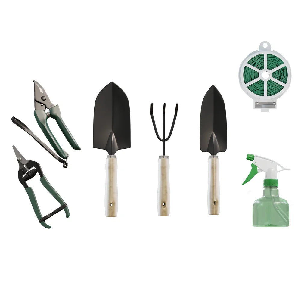 8 Piece Gardening Tool Set