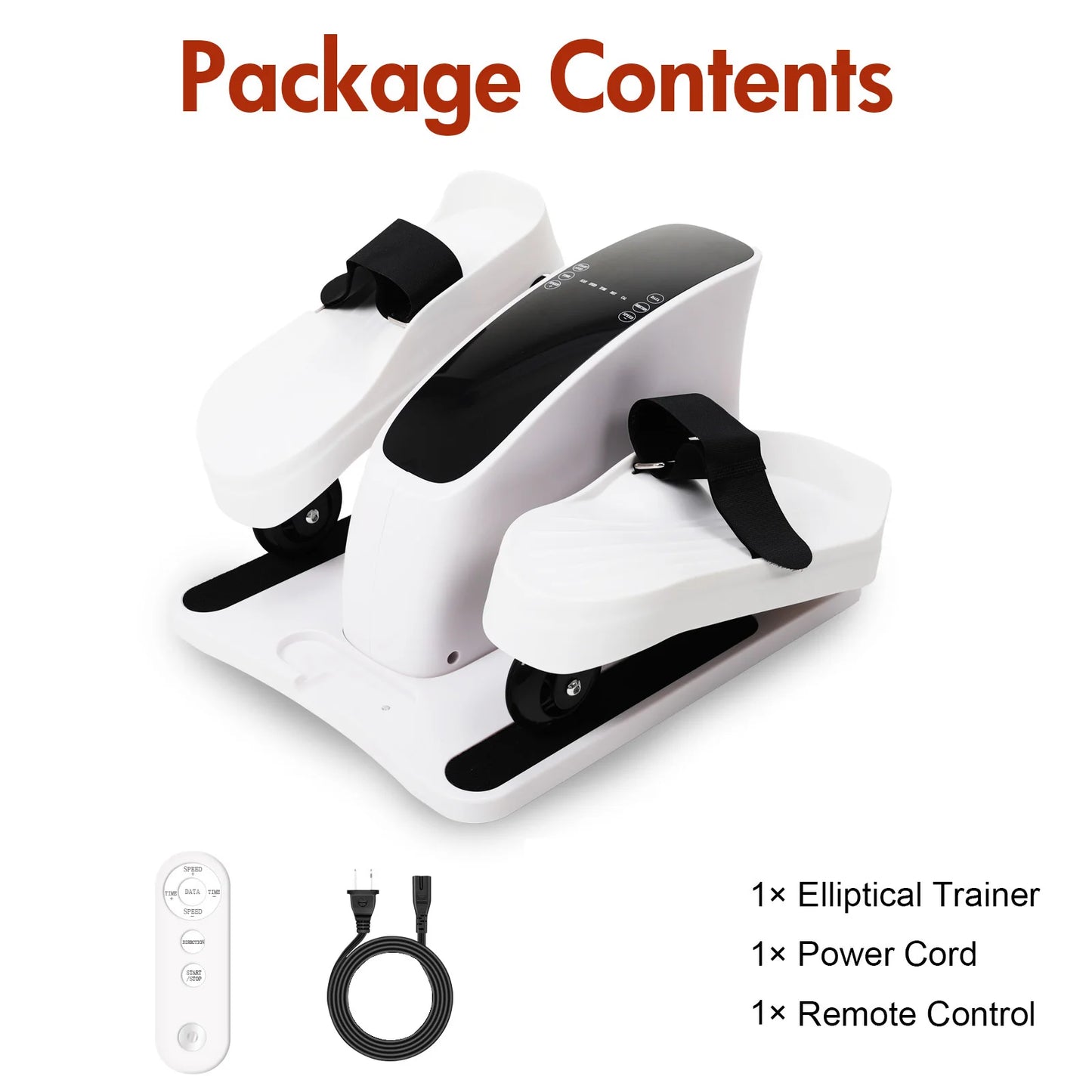 Electric Under Desk Elliptical Pedal Exerciser Machine