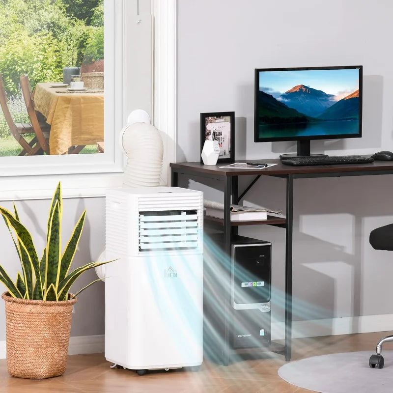 Portable 10000 BTU Smart Air Conditioner with Dehumidifier
