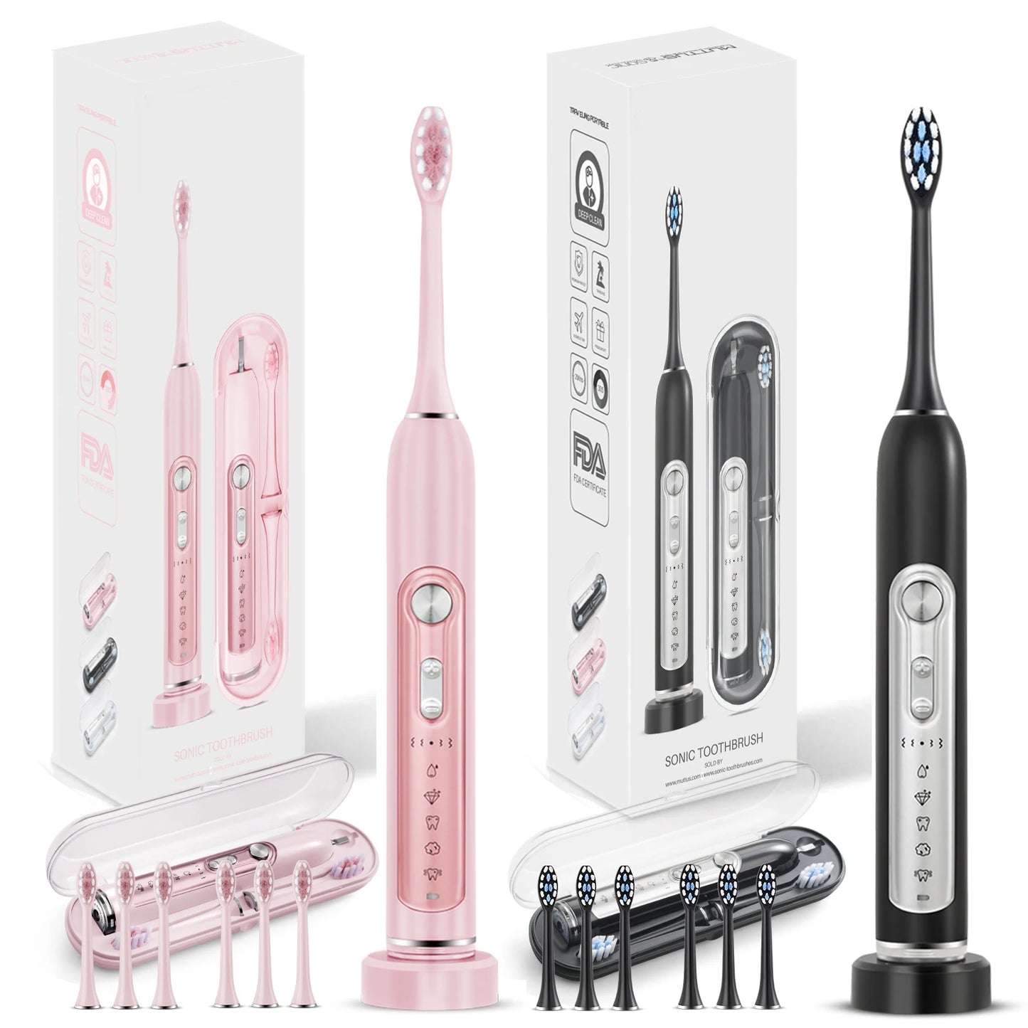 SUBORT S7 Sonic Electric Toothbrush with Timer