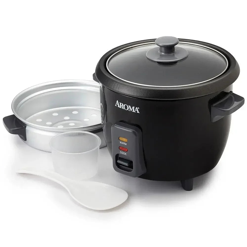 6-Cup Rice Cooker Multi Steamer Nonstick