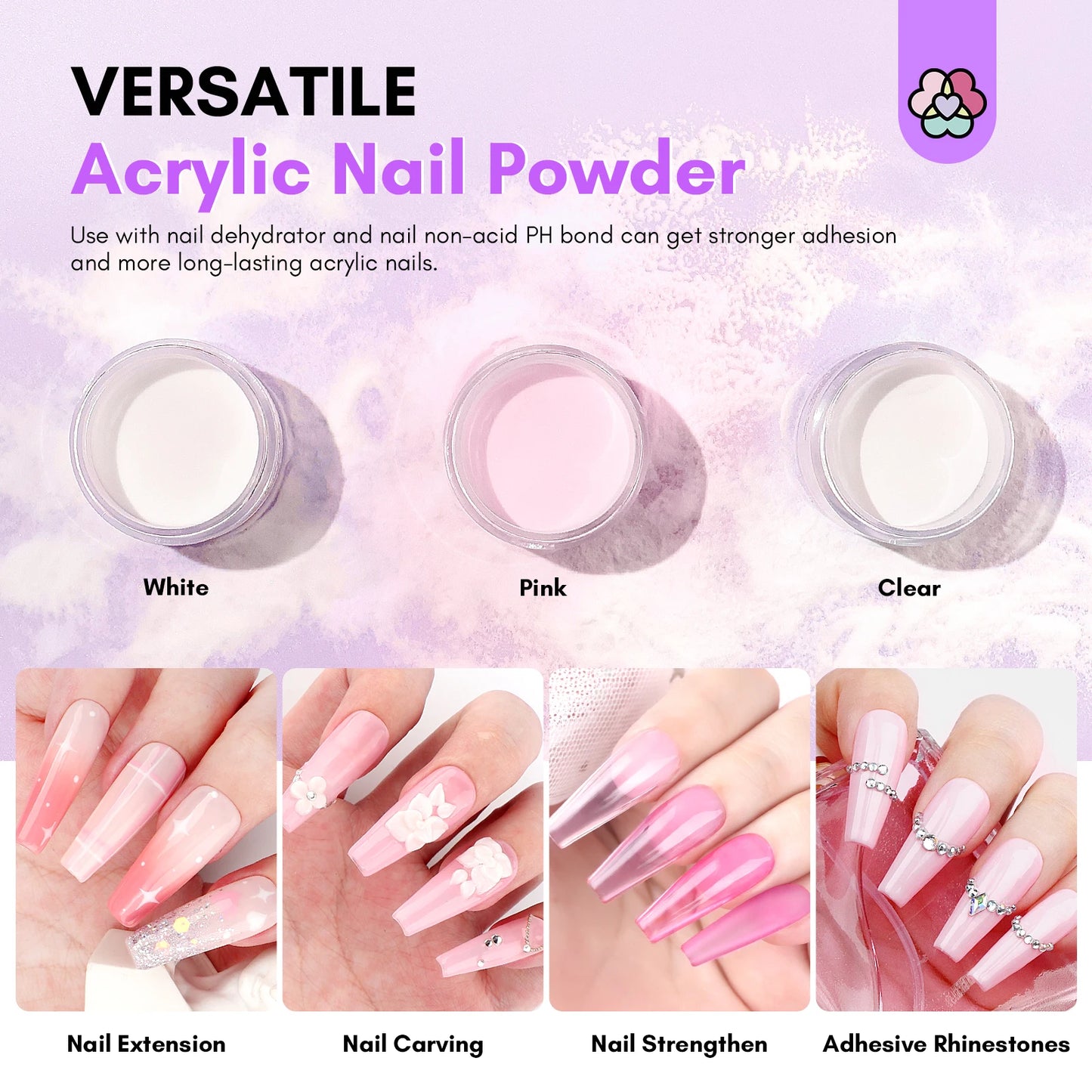 Saviland Acrylic Nail Kit Electric Nail Drill
