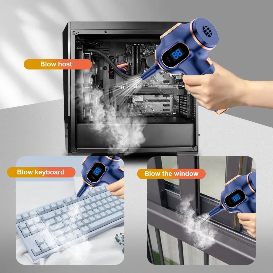 Wireless ABS Car and Home Vacuum Cleaner