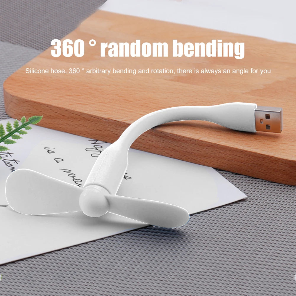 Portable USB Mini Fan for Laptop Cooling