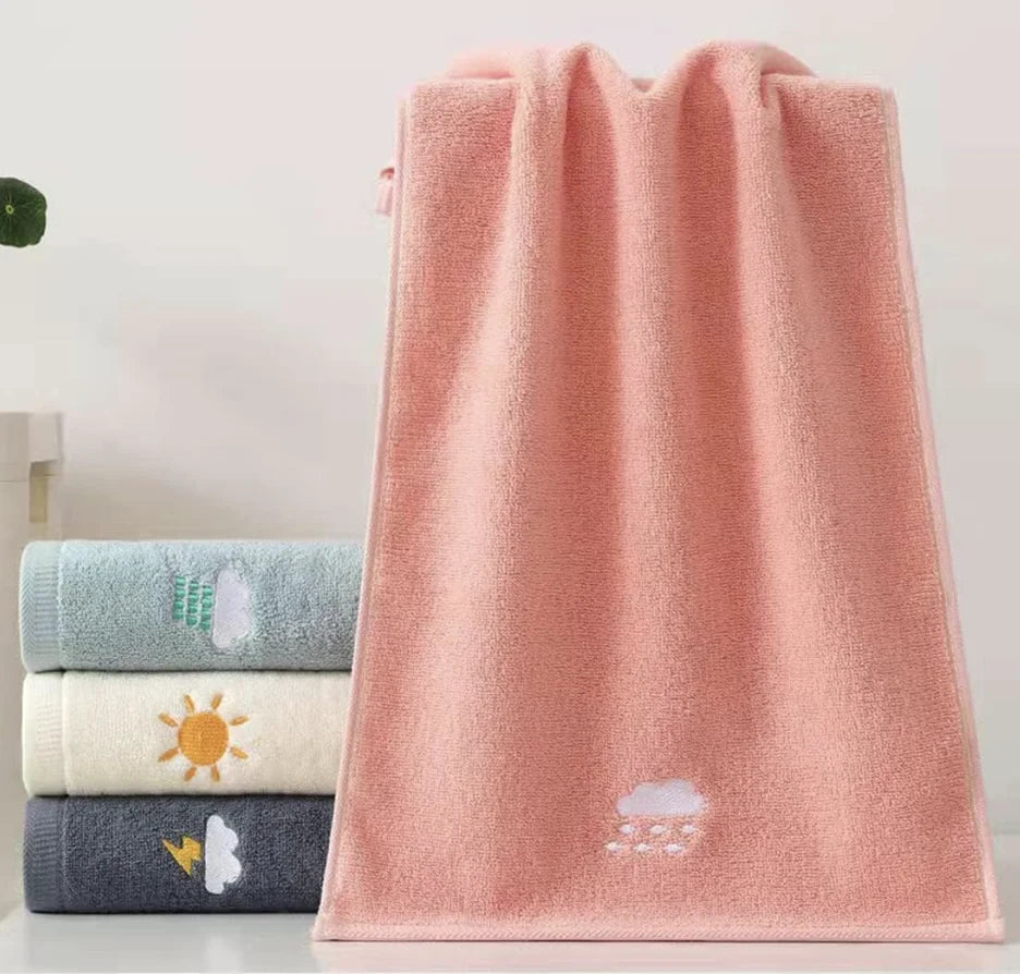 Set of 4 Soft Cotton Hand Towels