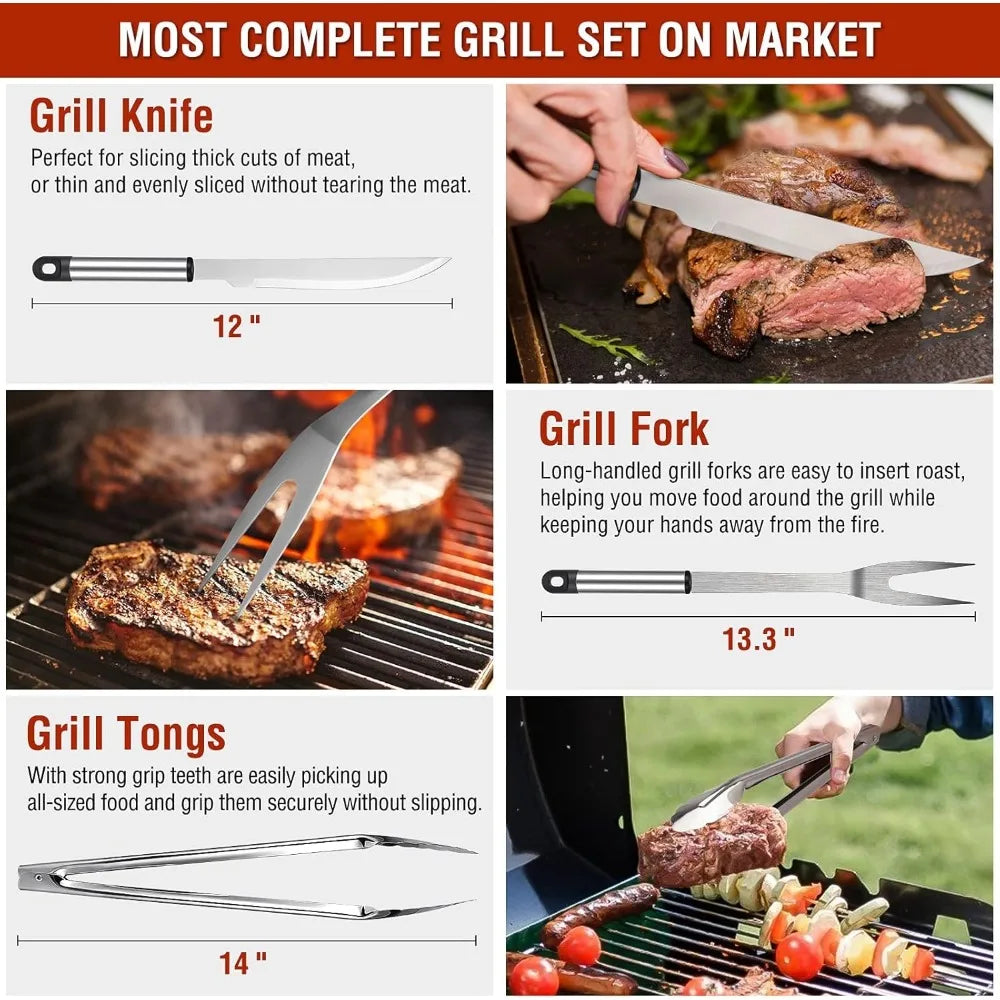 BBQ Grill Tool Set