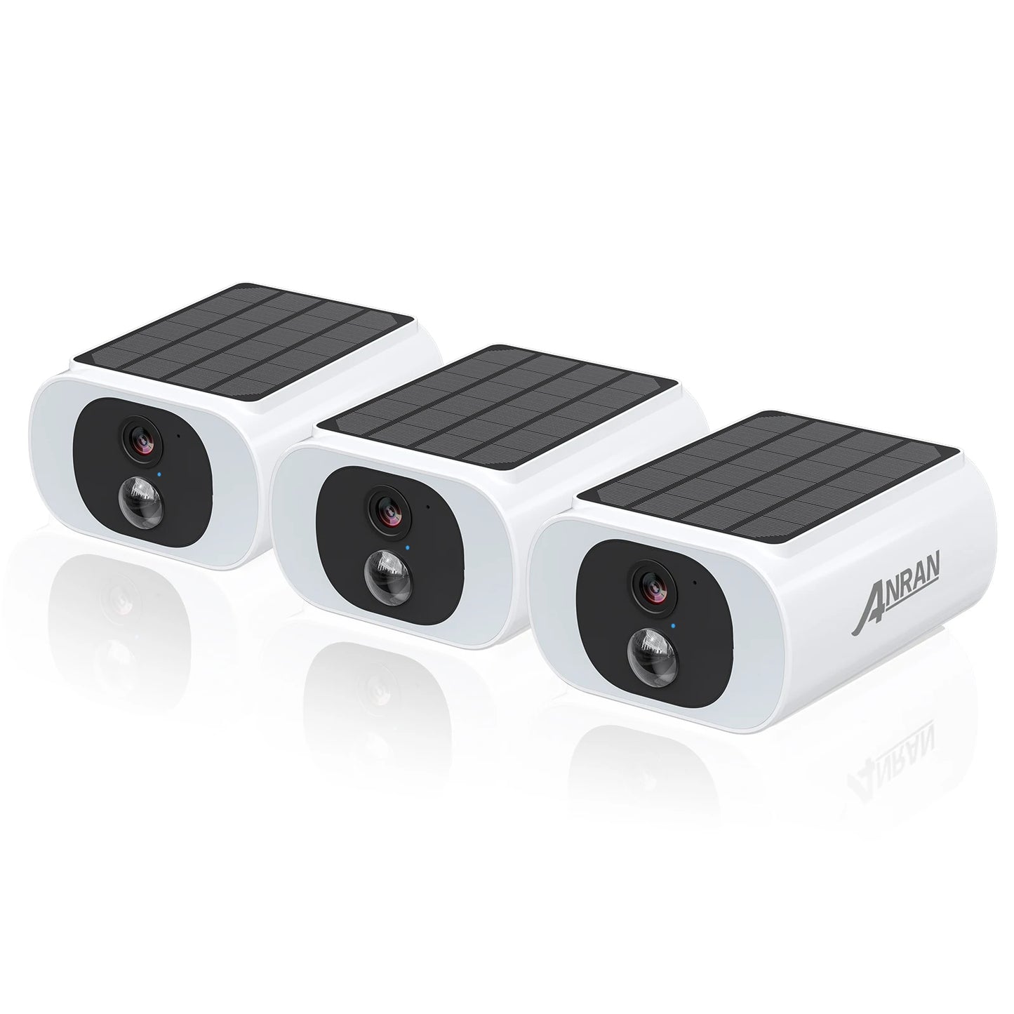ANRAN Outdoor Solar WiFi Security Camera Set