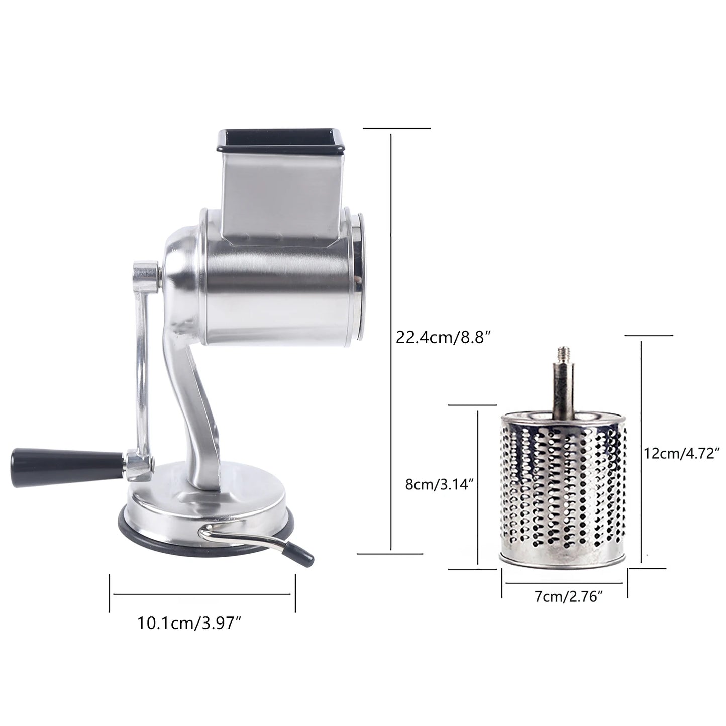 Stainless Steel Vegetable Chopper with Blades