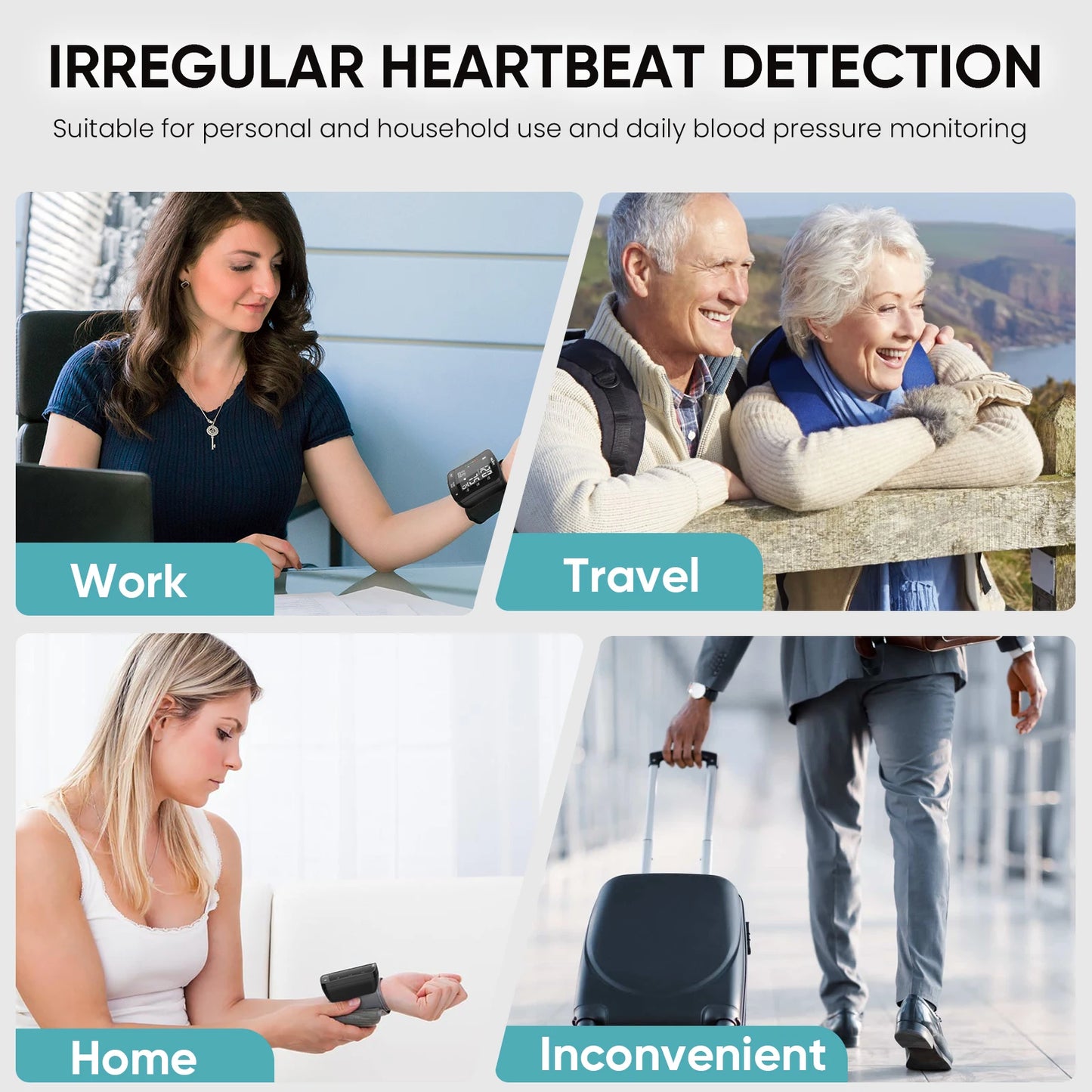 SEJOY Digital Wrist Blood Pressure Monitor