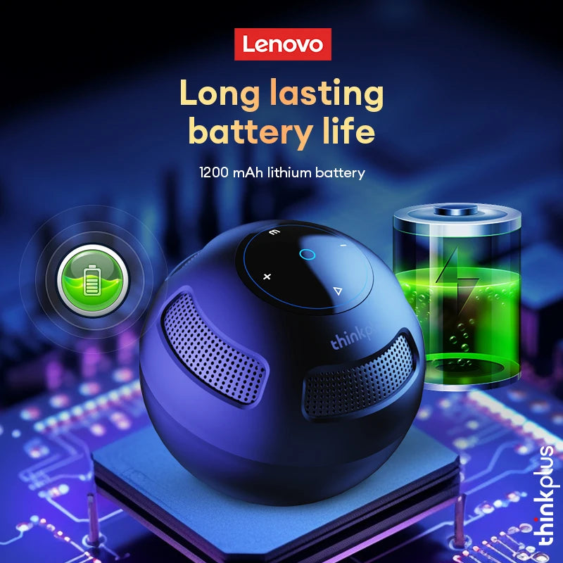 Lenovo Portable Bluetooth Speaker HiFi Stereo