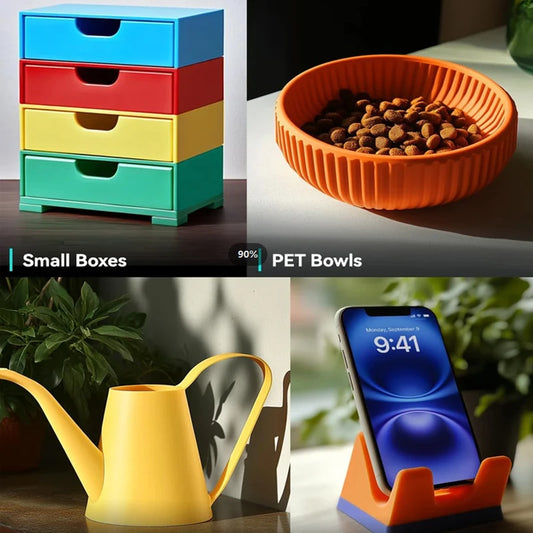 10 Rolls Black Smooth 3D Printer Filament