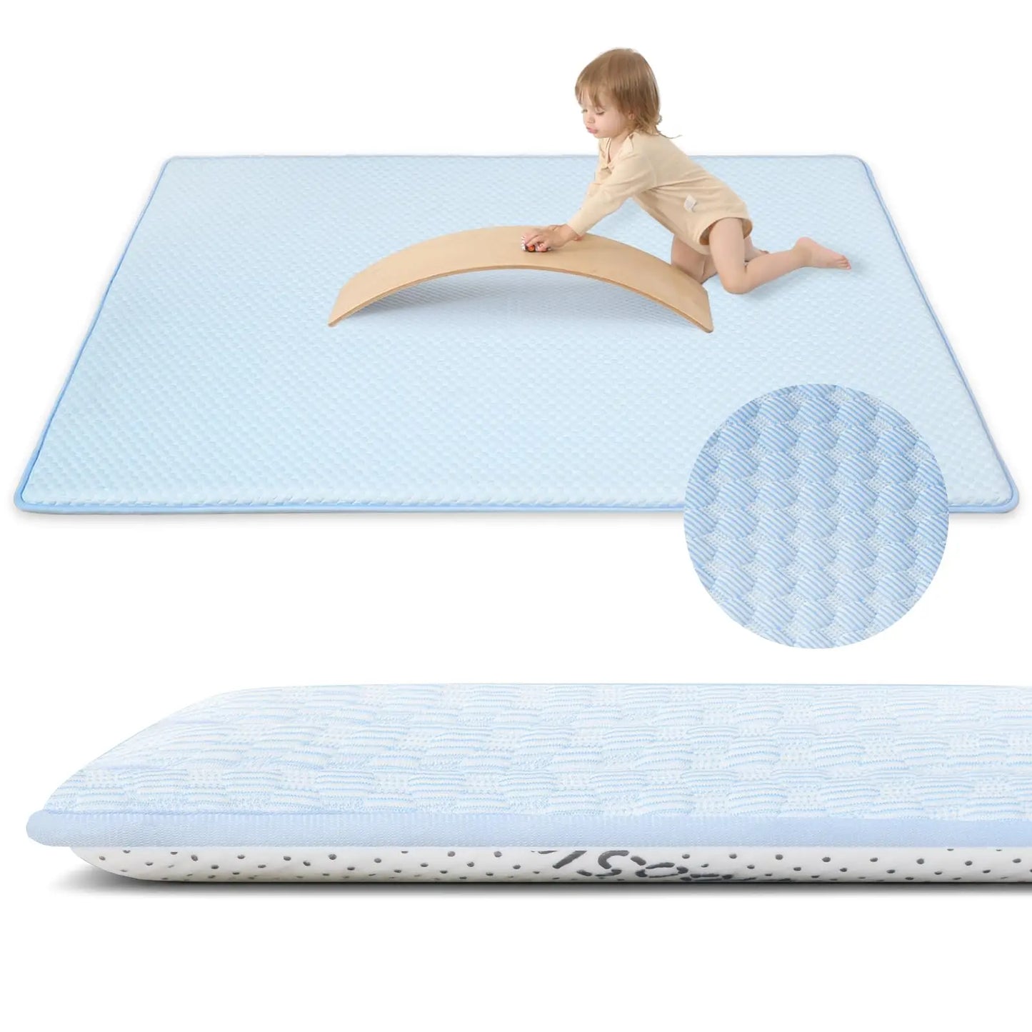 Large Thick Baby Play Mat for Toddlers