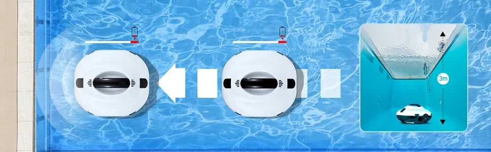 Cordless Robotic Pool Cleaner with Smart Cleaning