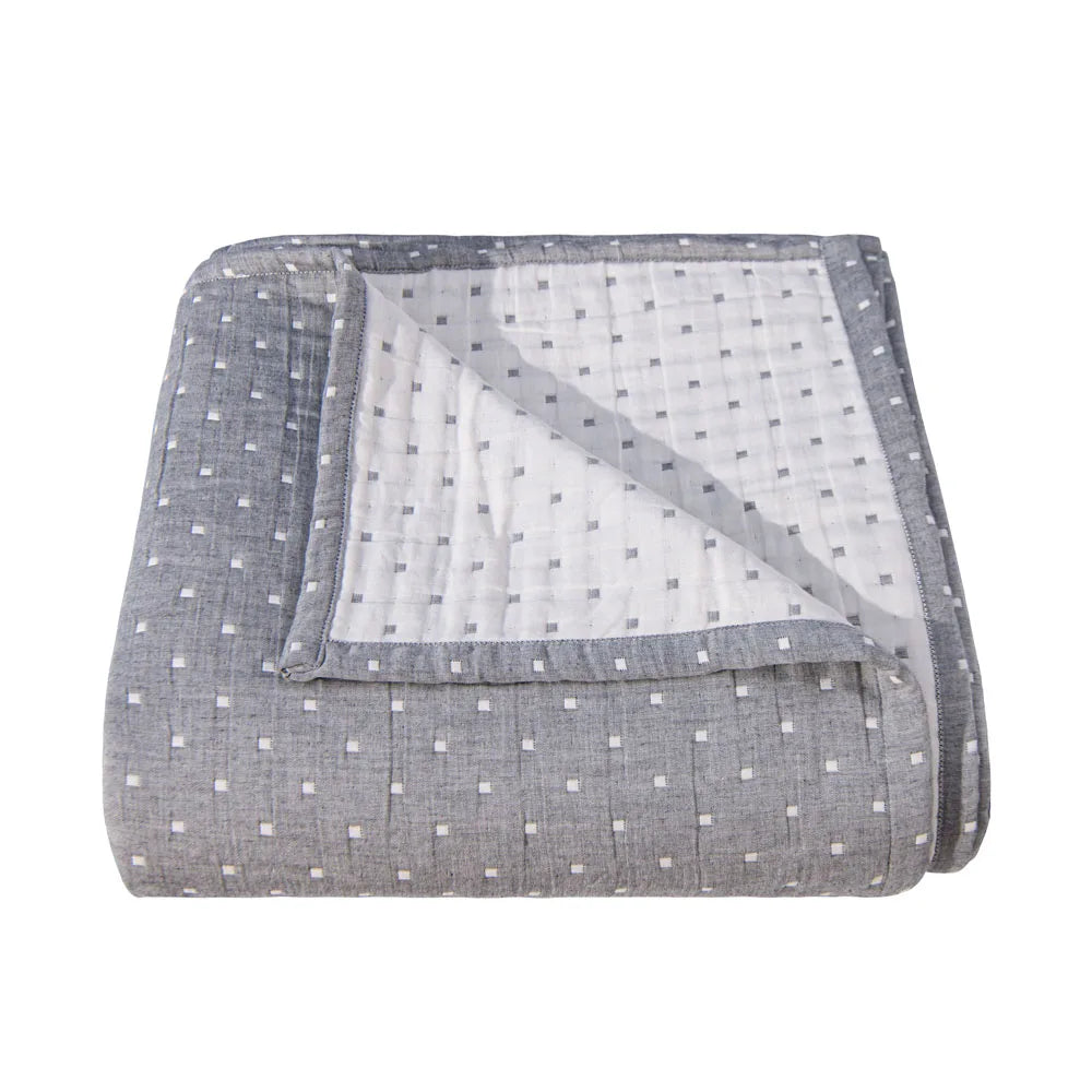 NTBAY Cotton Muslin Lightweight Breathable Bed Blanket