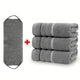 100% Cotton Face Towels 4 Pack Soft Quick Dry