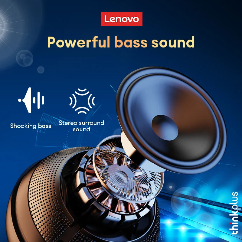 Lenovo Portable Bluetooth Speaker HiFi Stereo