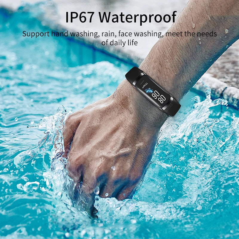 LIGE AMOLED Smart Fitness Watch