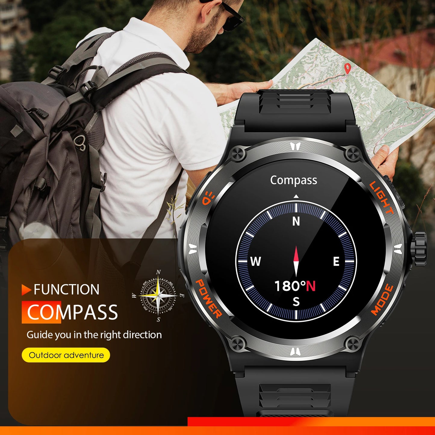 LaNikar KT76 Smart Watch Men Women