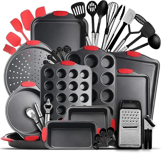 15-Piece Nonstick Bakeware Set for Baking