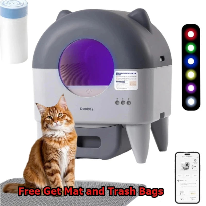 Automatic Large Cat Litter Box