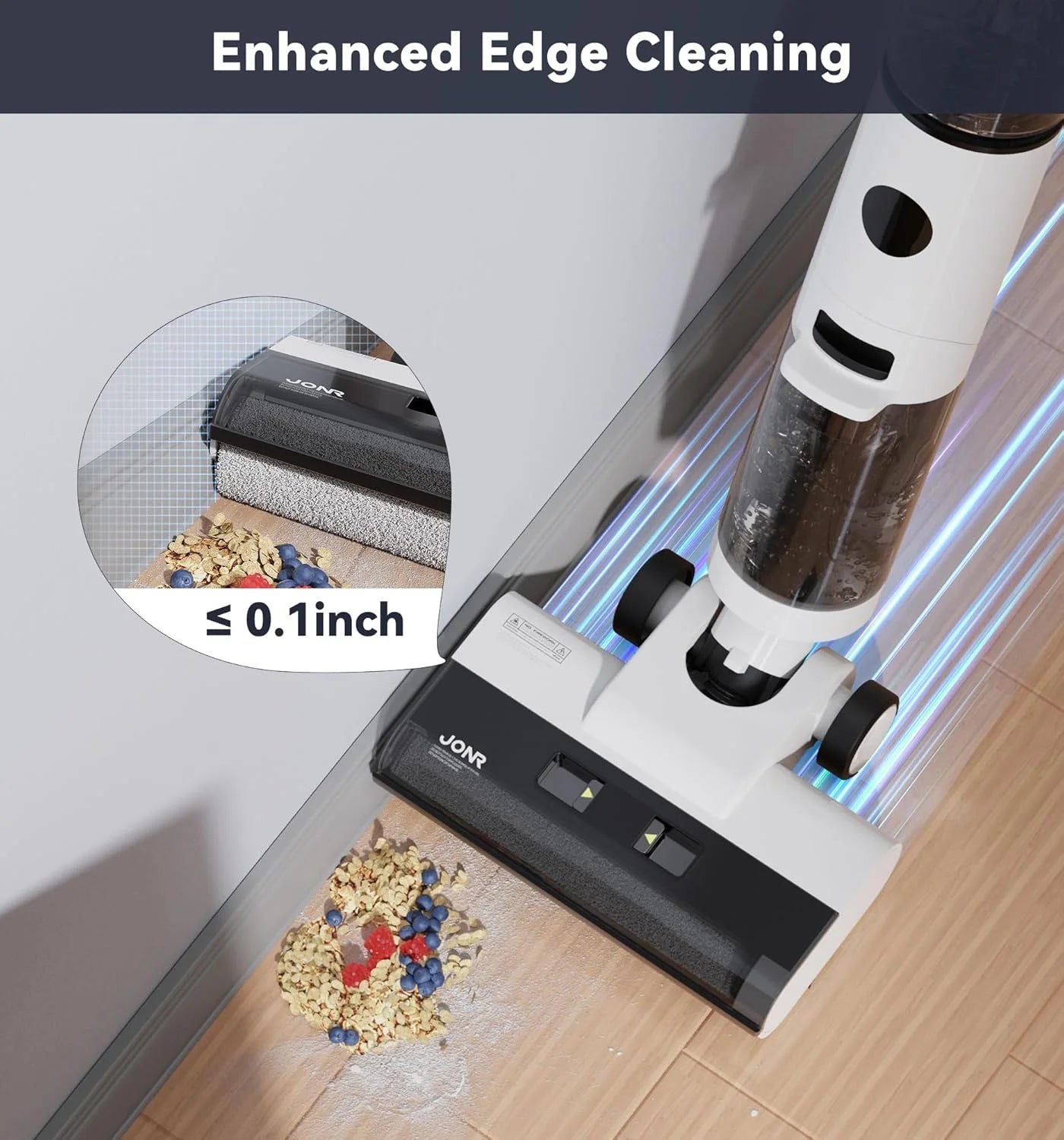 JONR ED12 Cordless Wet Dry Floor Cleaner