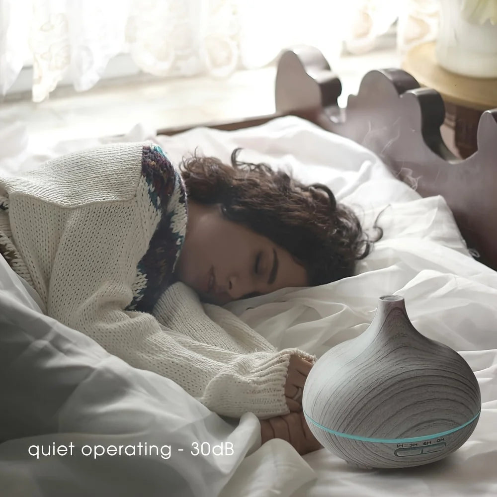 Ultrasonic Cool Mist Aromatherapy Diffuser with LED