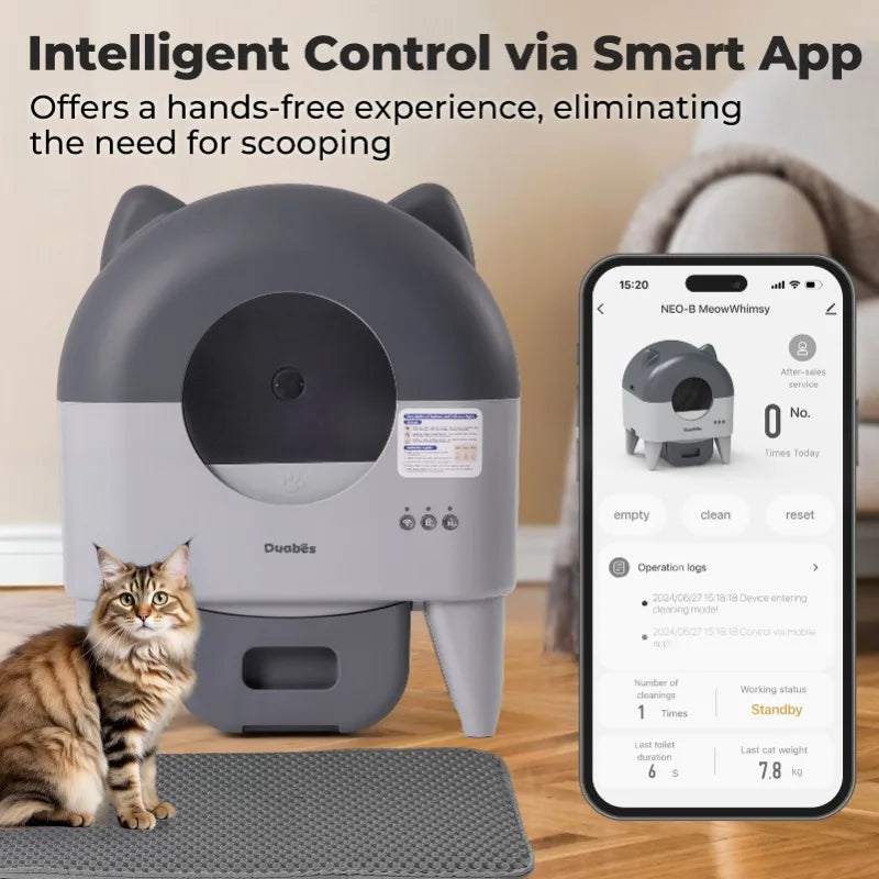 Automatic Large Cat Litter Box