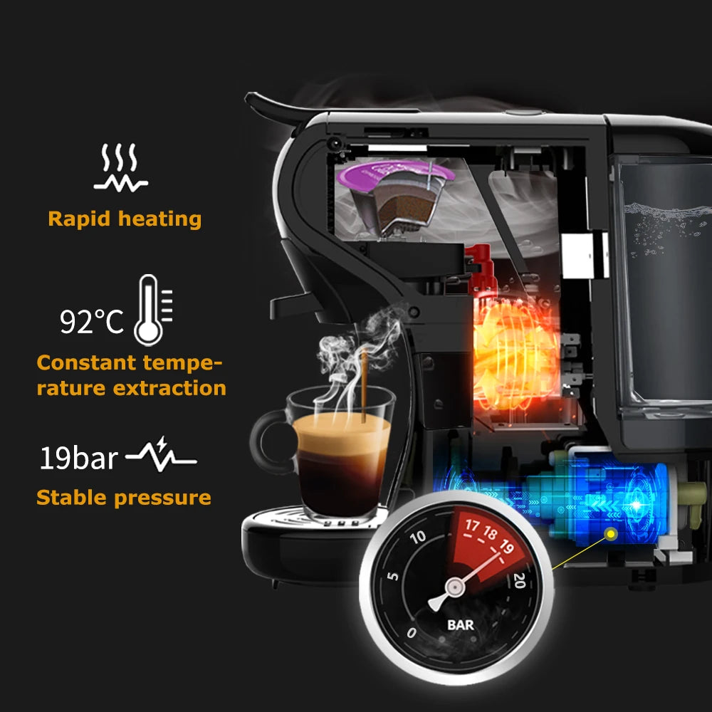HiBREW 4-in-1 Hot Cold Coffee Maker