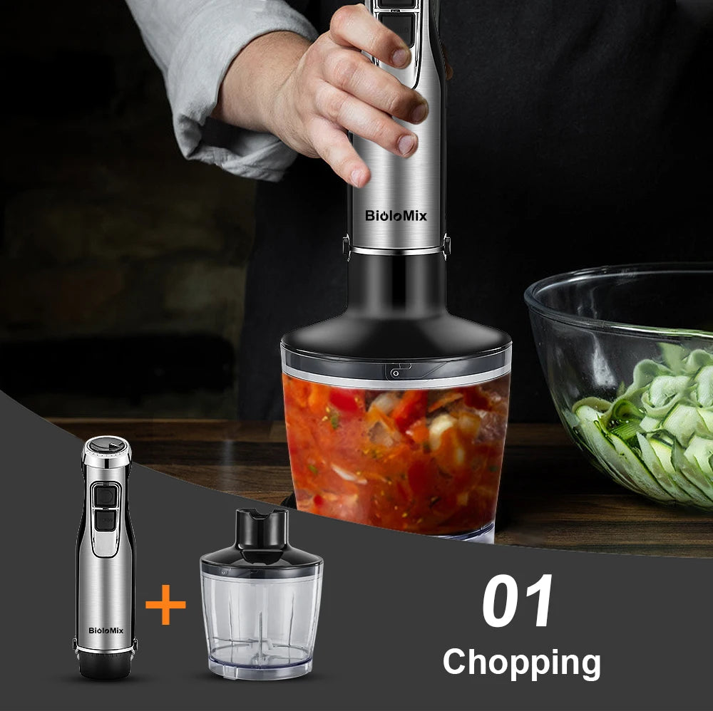 BioloMix 4-in-1 Hand Immersion Blender