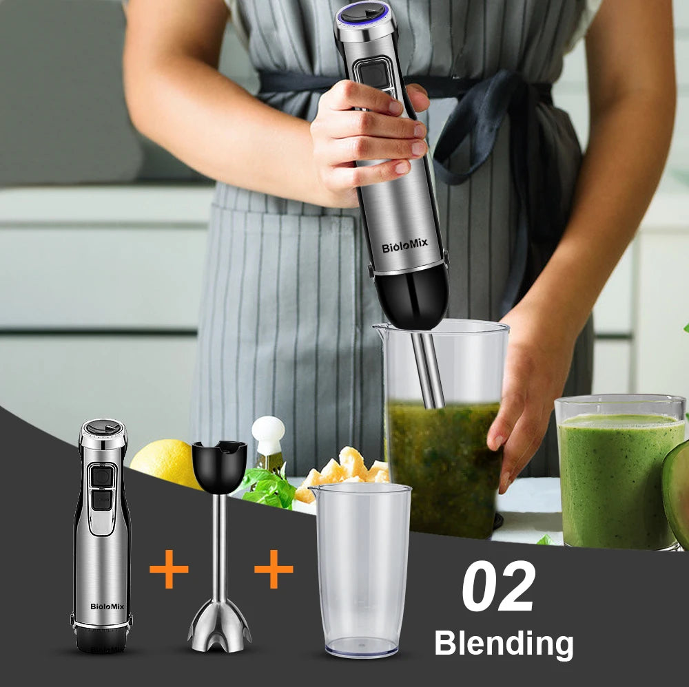 BioloMix 4-in-1 Hand Immersion Blender