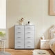 JHK Bedroom Wardrobe Closet with Fabric