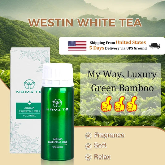 NAMSTE 100ML Essential Oil Refill for Electric Diffuser – Aromatherapy Air Freshener & Home Fragrance Oil