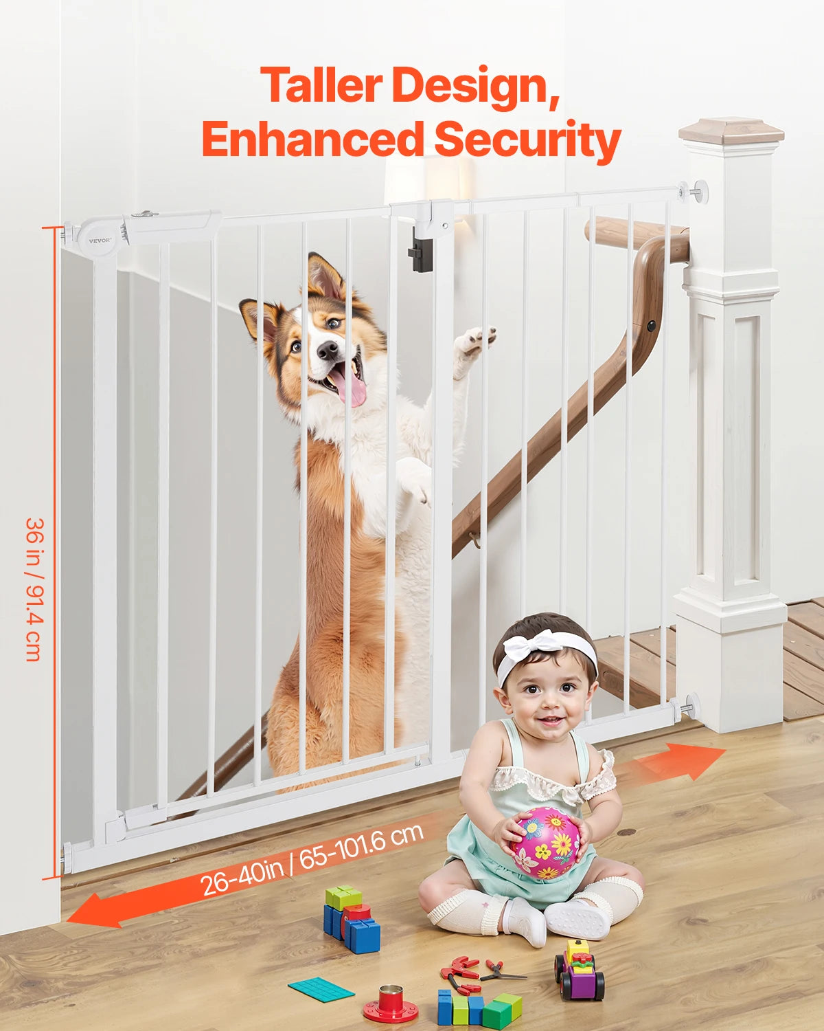 VEVOR Baby & Pet Safety Gate