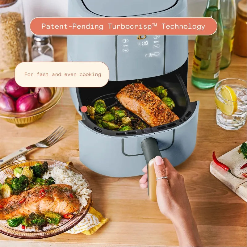 Cornflower Blue 3Qt TurboCrisp Air Fryer