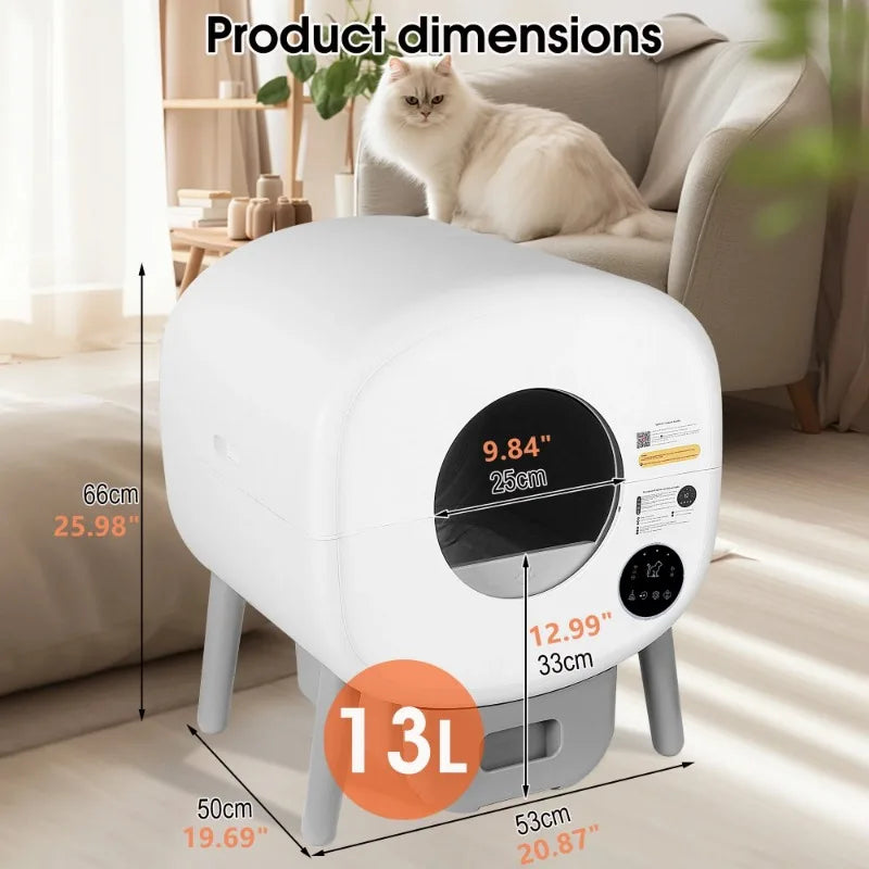 Automatic Self Cleaning Litter Box for Cats