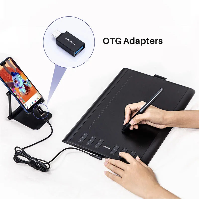 HUION Inspiroy H1060P Drawing Tablet Stylus